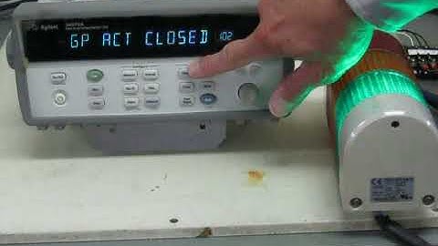 Agilent 34903A Module for 34970 A / 34972 A 20 channels actuator / GP switch　動作確認