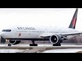 Air Canada &quot;New Livery&quot; Boeing 777-300(ER) (B77W) landing in Montreal (YUL/CYUL)