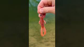 Our 3.25” Moondog Ribbit Runner has a lot of leg kickin action to it! #fishing