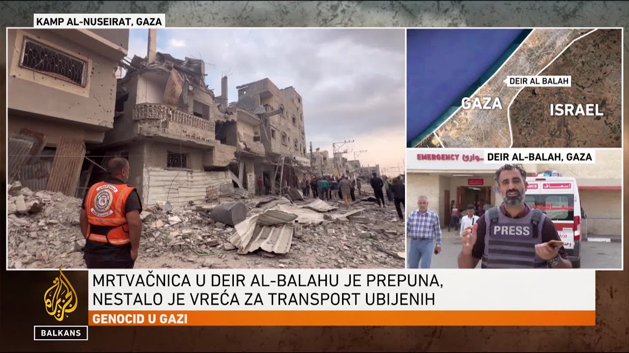 هجمات إسرائيلية عنيفة على النصيرات، ومقتل العشرات
