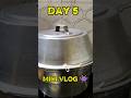 Day 5 of Mini Vlog 👾#consistency #peace #minivlog #collegelife #desipline #4k #shorts #dayinmylife