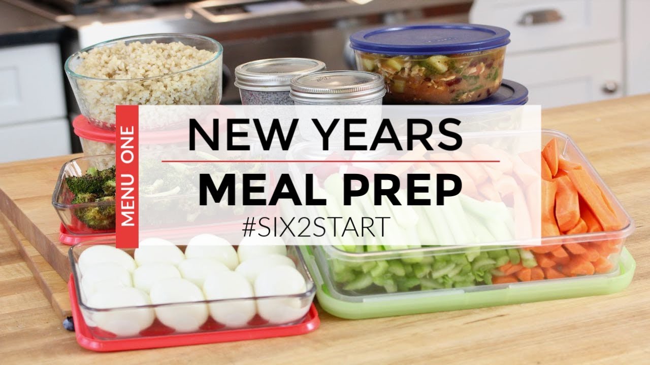 HEALTHY MEAL PREP | New Years Menu | #SIX2START | Clean & Delicious