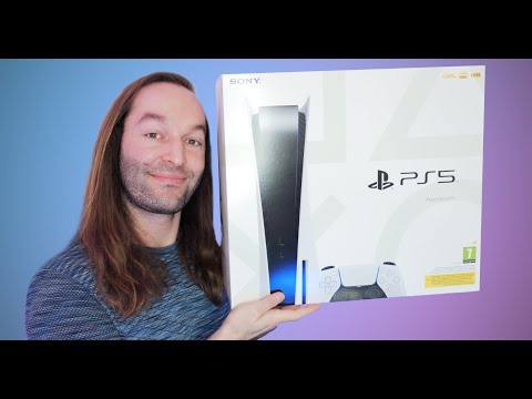 Unboxing the PlayStation 5 - A Standard Affair