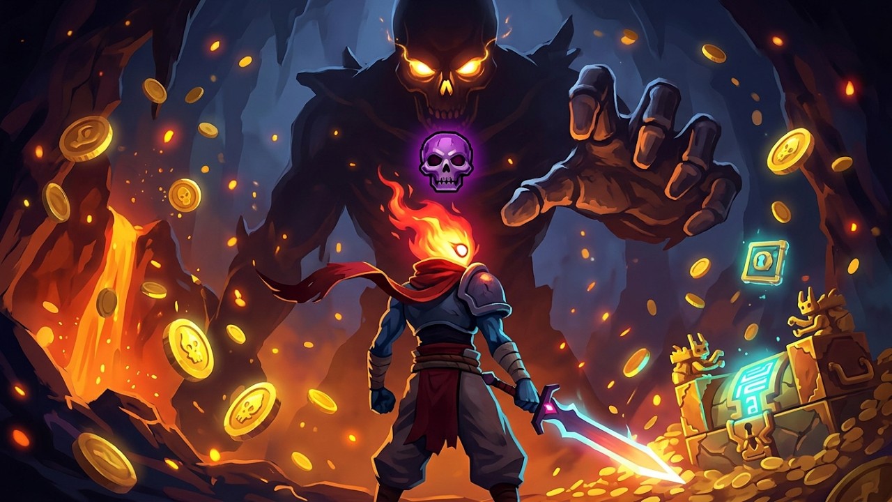 Хотел Гиганта, а получился бане - Dead cells [9] - YouTube