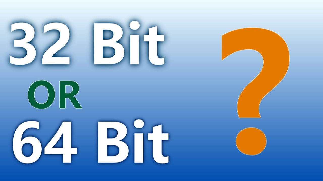 New 컴퓨터 프로세서를 확인하는 방법 32 비트 또는 64 비트? Windows 32 비트 또는 64 비트? 빠르고 정확합니다.