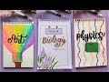 5 creative ideas to design an eyecatching front page   diy notebook cover  nhuandaocalligraphy