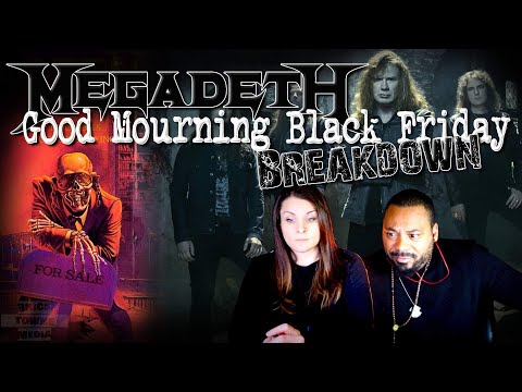 MEGADETH Good Mourning, Black Friday Reaction!!!