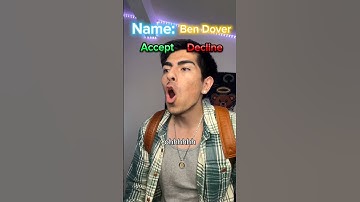 #pov everyone gets to choose their name... PART 1