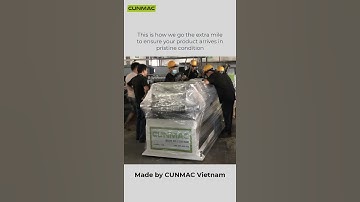 The journey of a V channel roll forming machine - From CUNMAC factory to yours #shorts