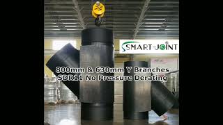 SMART JOINT large size Non-pressure Derating Tee Up to 1600mm
