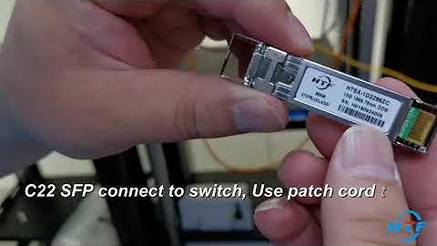 How to connect single core 4 channel DWDM