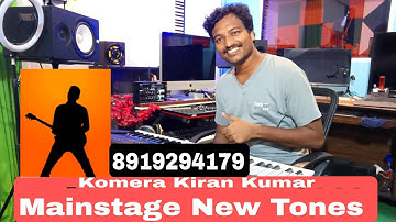 MAINSTAGE NEW TONES - 2022 II KOMERA KIRAN KUMAR II Details- 8919294179