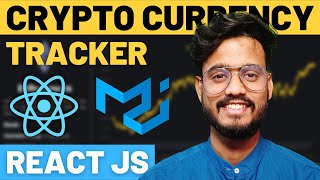 Cryptocurrency Tracker with React JS, Material UI and Chart JS Tutorial 🔥🔥 screenshot 2