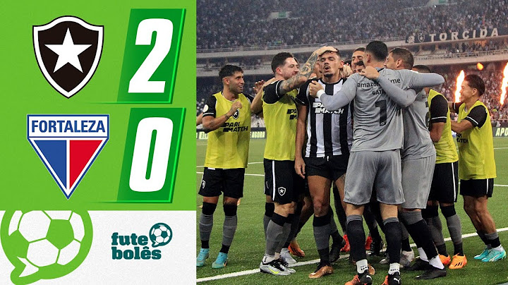 BOTAFOGO 2x0 FORTALEZA - LEÃO NÃO RESISTE AO LÍDER E PERDE NO RIO.