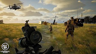 New MILITARY WAR Games in UNREAL ENGINE 5 coming out in 2024 | PS5, Xbox Series X, PC screenshot 5