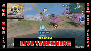Call of Duty: Mobile Br Isolated  Gameplay Season 2 Live Streaming -Rewind Class #codm