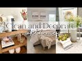 CLEAN AND DECORATE WITH ME | Simple Clean and Decorate 2024 | Home Decor Ideas