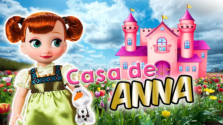 Nueva Casa Palacio para Anna de Frozen Beb  ! Juni...