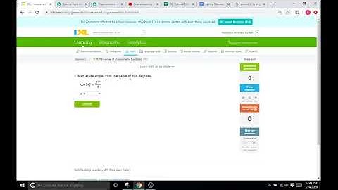 IXL R7: Inverses of Trigonometric Functions (Geometry)