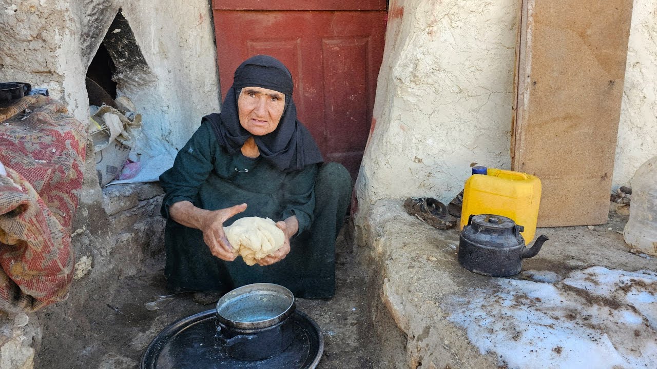 Thrown Out by Her Son | An Old Mother Carrying Firewood to Feed an ...