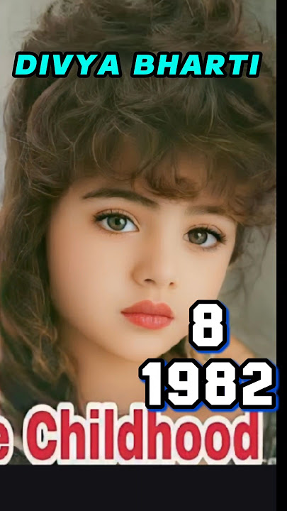 DIVYA BHARTI Life journey evolution (1974-1993) | Divya bharti unreleased movies #divyabharti #old