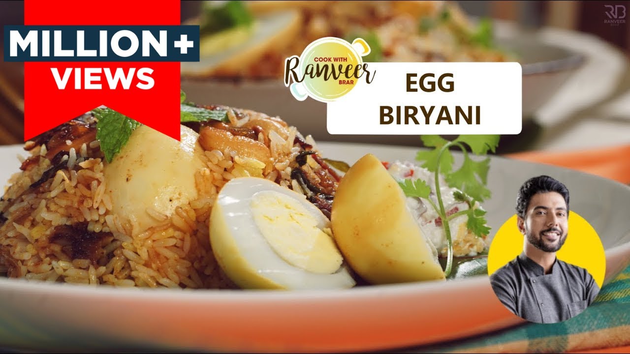 Special Egg Biryani | अंडा दम बिरयानी | Tasty , easy and authentic | Chef Ranveer Brar
