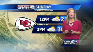 Brrrr! Chilly Sunday awaits Chiefs fans at Arrowhead