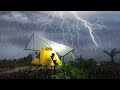 Amazingcrazy rain storm and thunder in camping  long heavy rain relaxing camping