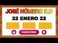 JOSE NUMERO SABADO 22 DE ENERO DE 2022 - NUMEROS FUERTES PARA HOY