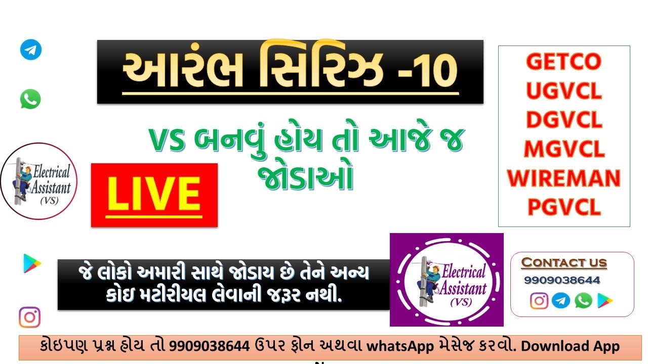 VS બનવા માટેની (આરંભ સિરિઝ - 10)