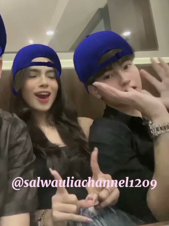 eeh ada yang nyender nihh🤨💕 #gabrielharun #angie