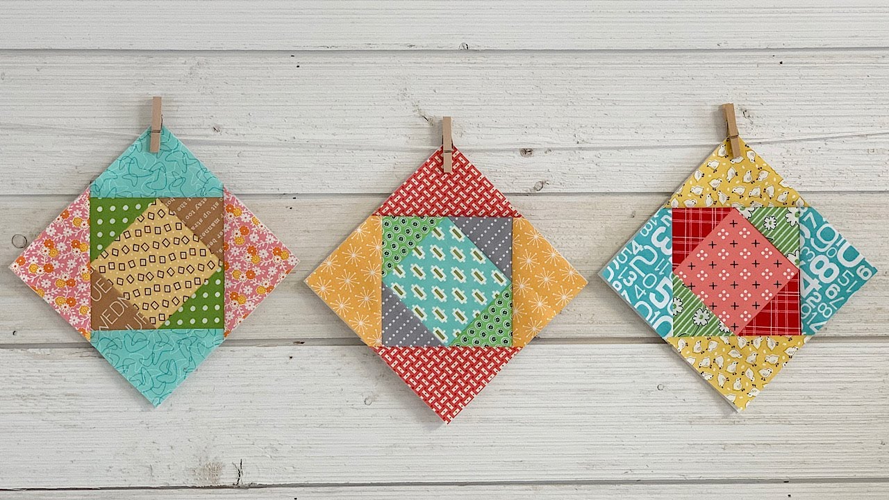 Get Happy!! Quilt Block Foundation Paper Piecing Tutorial - WeAllSew