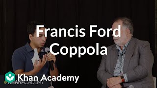 Sal Khan and Francis Ford Coppola fireside chat