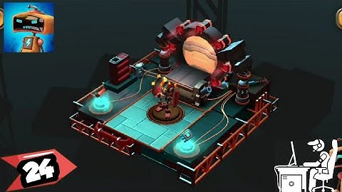 Tiny robots Recharged | level 24 | gameplay walkthrough