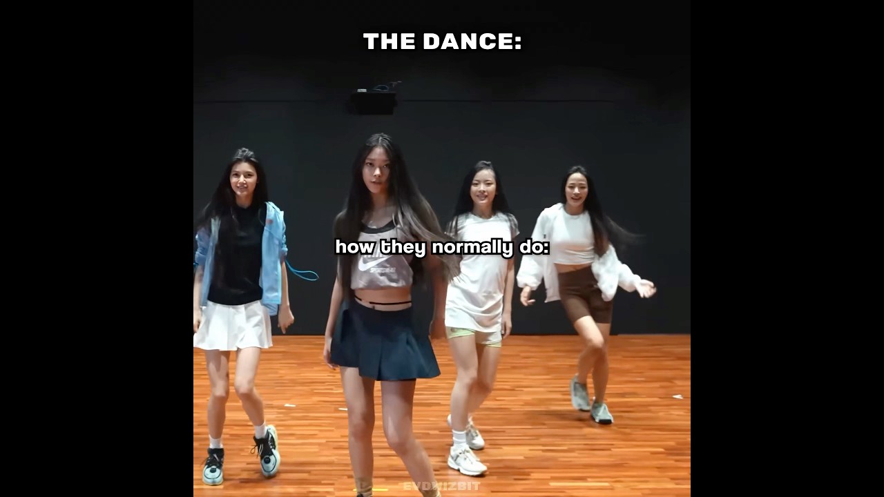 THAT'S UNEXPECTED 🙈 #newjeans #kpop #funny - YouTube