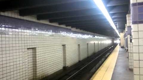 IND Fulton EXCLUSIVE:R46 C & A trains at Euclid Av