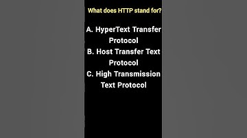 ICT Networking MCQ #2 (HTTP)| Quick Quiz | Learn Networking Basics #networklessons