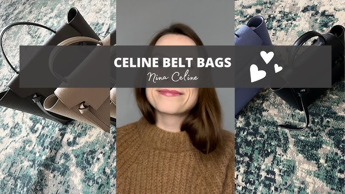 Celine Belt Bag Micro Navy Blue - Kaialux