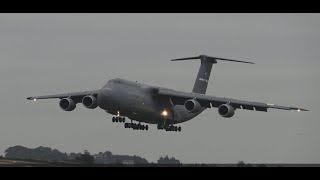 USAF Heavies (C5 Galaxy/C17 Globemaster) @ Prestwick 03/09/2021 [Re-Discovered Footage]