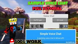How to Use Sample Voice Chat on Aternos | Step-by-Step Guide 100% working