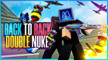 BACK TO BACK Krunker DOUBLE Nuke!