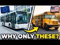 Why American Schools Have Yellow Buses (And No One Else Does)