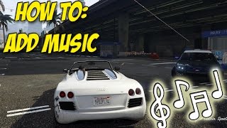 Grand Theft Auto 5 PC ► How To : Add Your Own Music To Ingame Radio