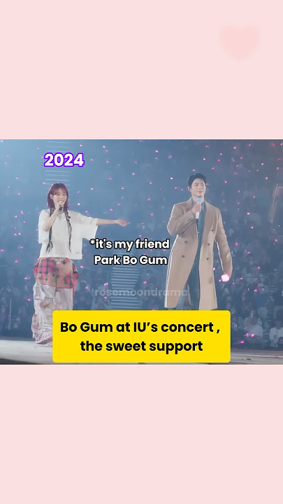 😊 IU and Bo Gum have grown and shine together for 13 years #iu #kdrama #parkbogum #폭싹속았수다
