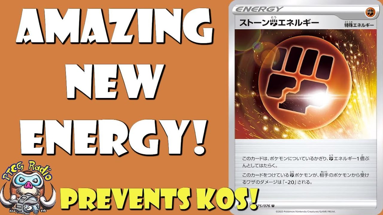 Amazing New Energy Stops Your Fighting Pokmon Being KO'd! (Pokemon Sword & Shield TCG) Amazing New Energy Stops Your Fighting Pokmon Being KO'd! (Pokemon Sword & Shield TCG)