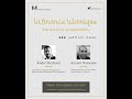 Master class  la finance islamique  tat des lieux et opportunits 23 avril 2020