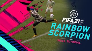 How To Rainbow Scorpion Kick Like Ronaldo | Skill Move Tutorial | Fifa 21 [Xbox One/PS4]