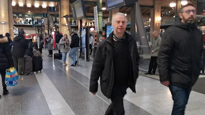 Gare Du Nord Station Paris tour 2020. Look at those trains!