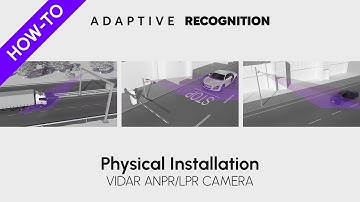 VIDAR ANPR/LPR Camera: Physical Installation