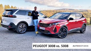 2021 Peugeot 3008 vs. 5008: SUV mit Facelift im Vergleich, Review, Test, Fahrbericht